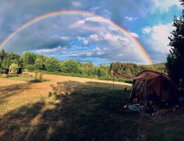 camping arc en ciel