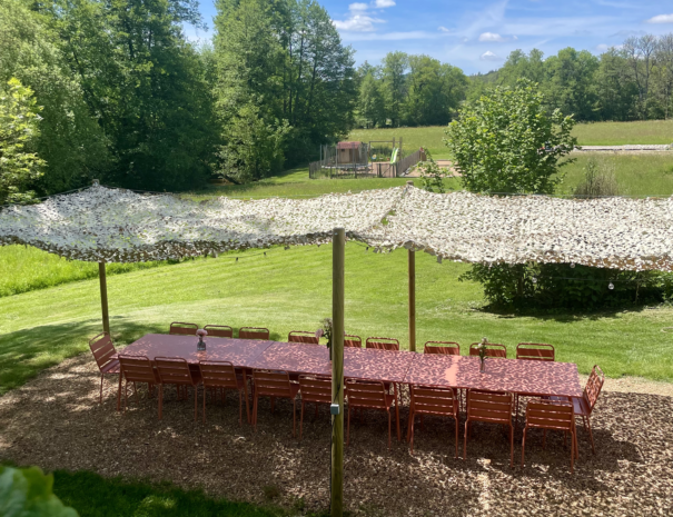 terrasse + terrain